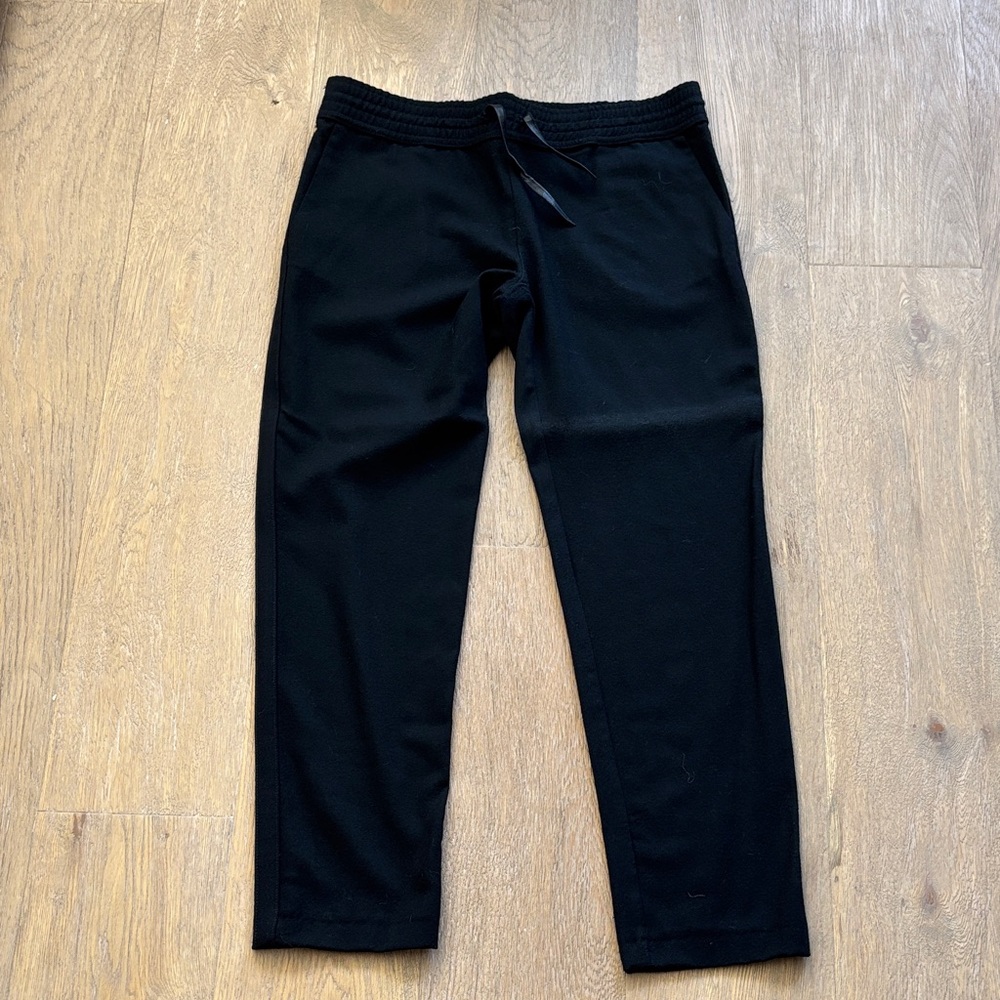 See By Chloe Wool Black Straight Leg Pants